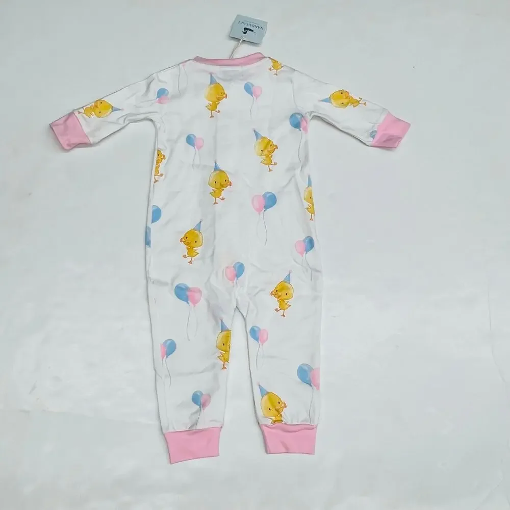 NWT (Please Read) Nanducket 3M Pink Ack Celebration Sleeper